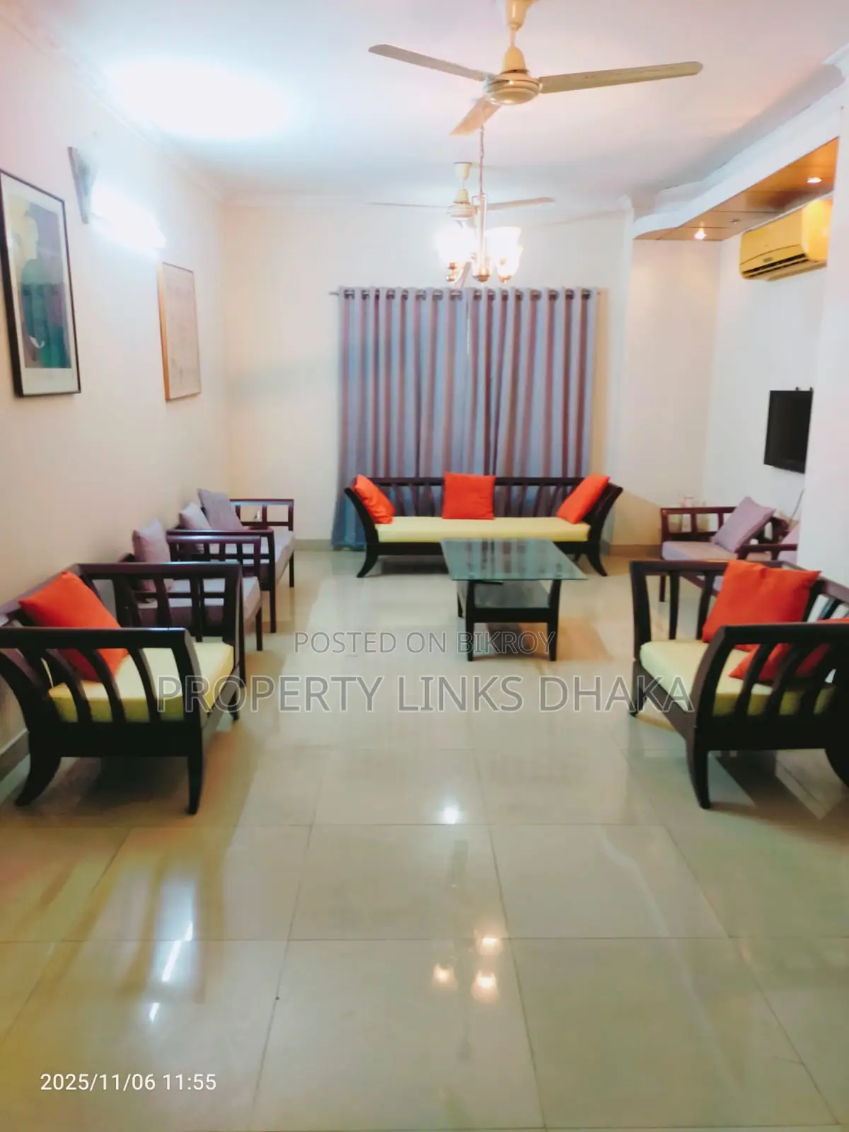 Full furnished flat for Rent in Gulshan