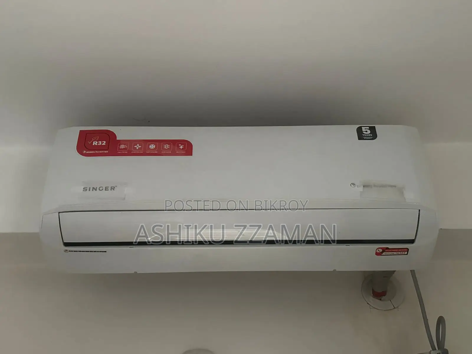 Singer Air Conditioner - 1.5 Ton বিক্রয় পোস্ট