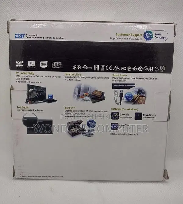 SAMSUNG PORTABLE DVD ROM