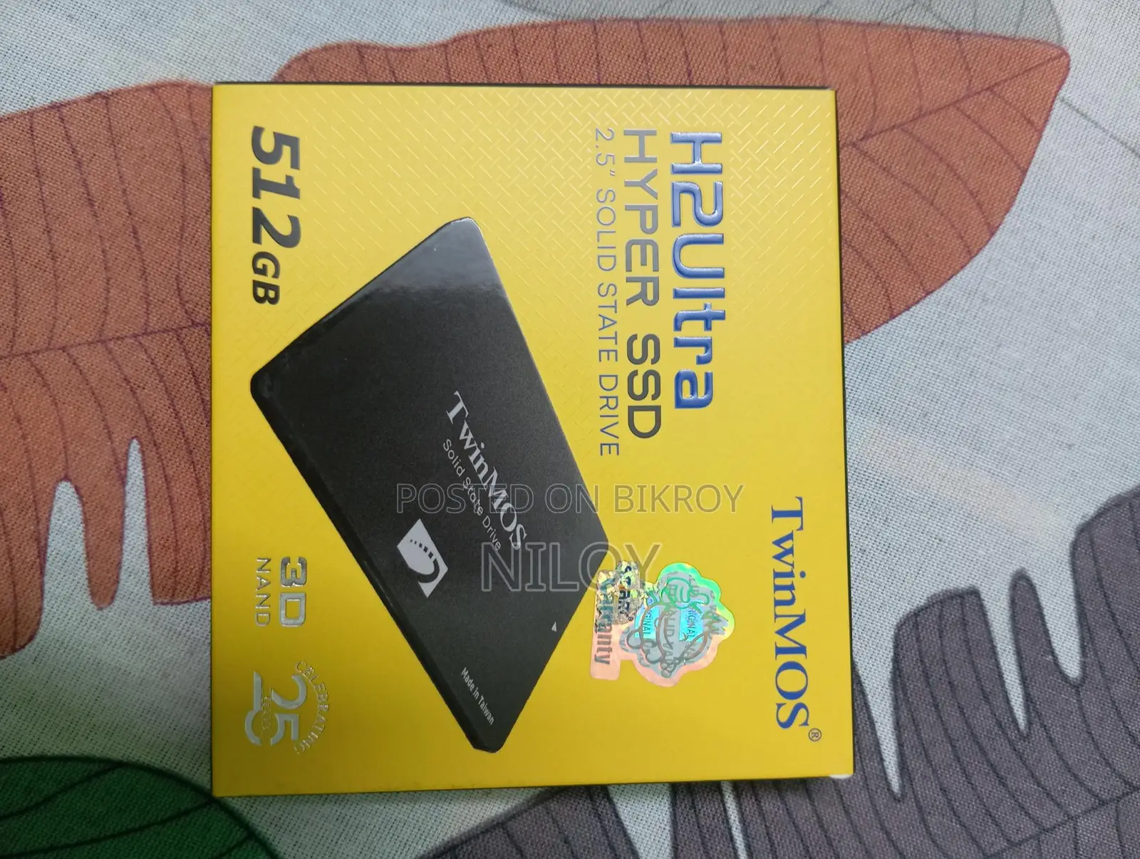 512GB SSD TwinMOS Fully Intact Brand New Product