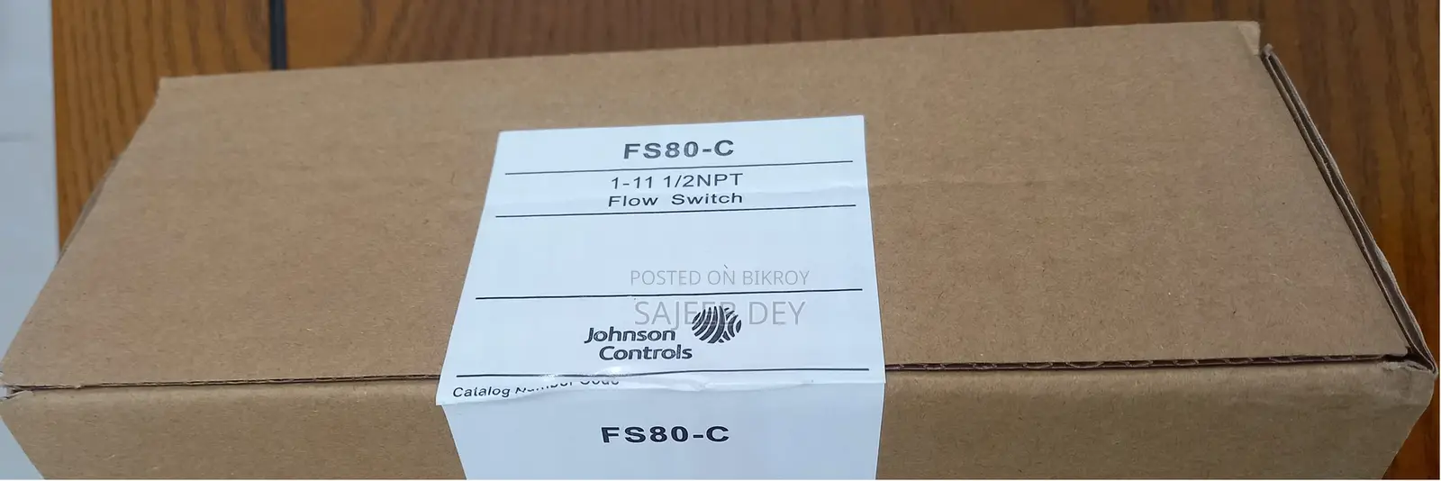 Johnson Controls FS80-C water flow switch