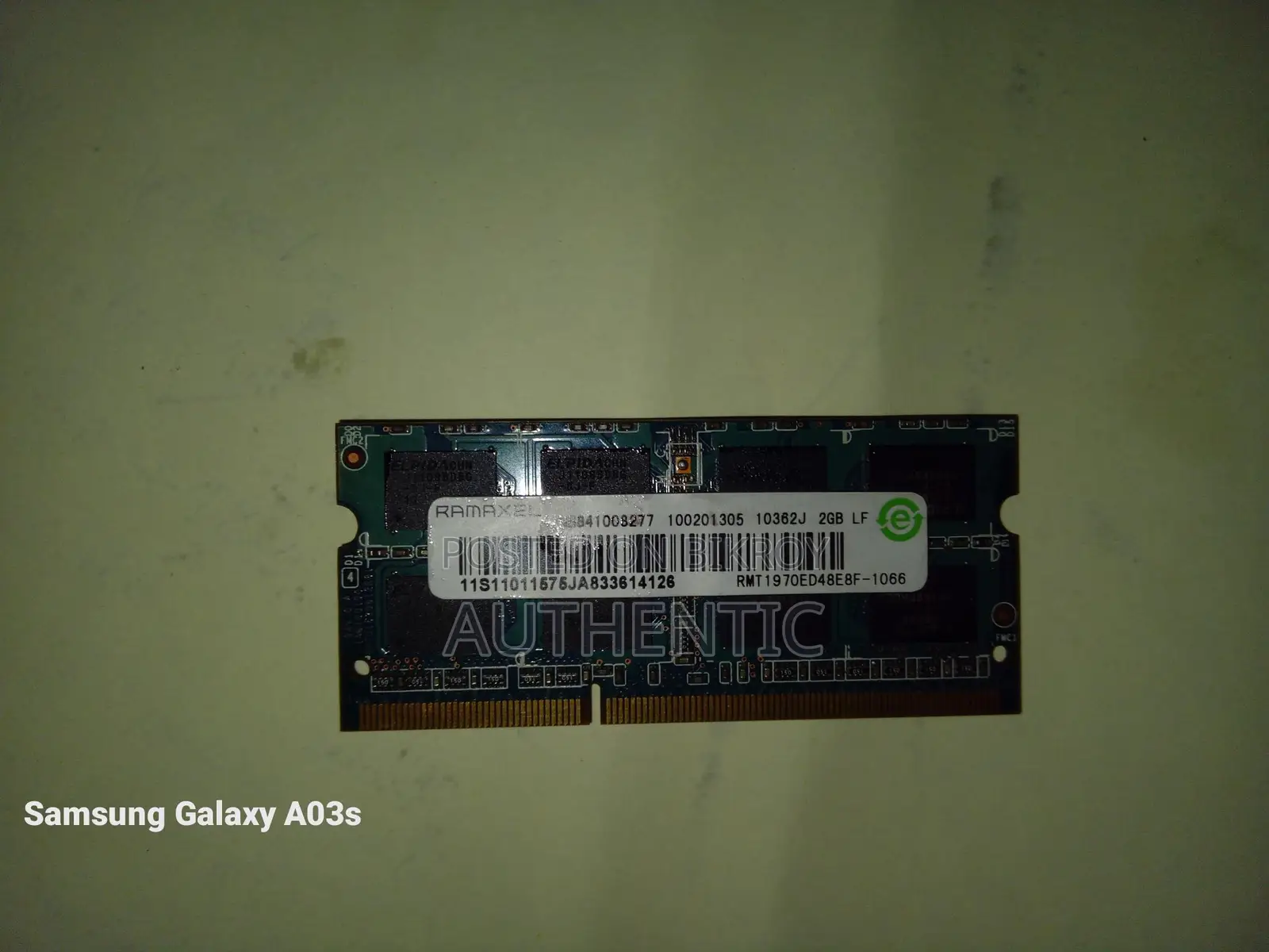 Ram_ramaxel.ddr3,laptop Ram,2gb Lf