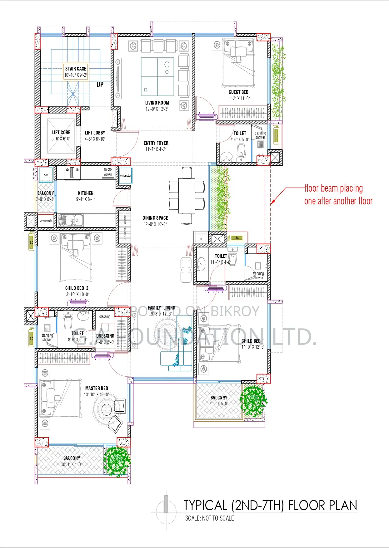 Buy Luxurious 2200 Sft Flat || Book Your Modern Home Now