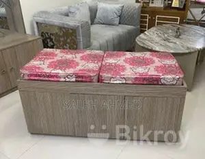 Three Part Cabinet With Sitting Arrangement