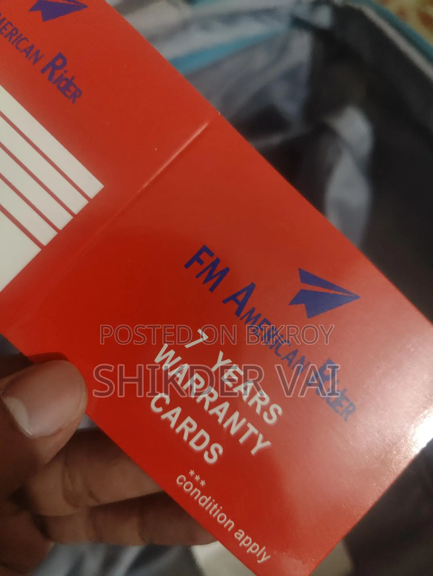 Fm American Rider লাগেজ