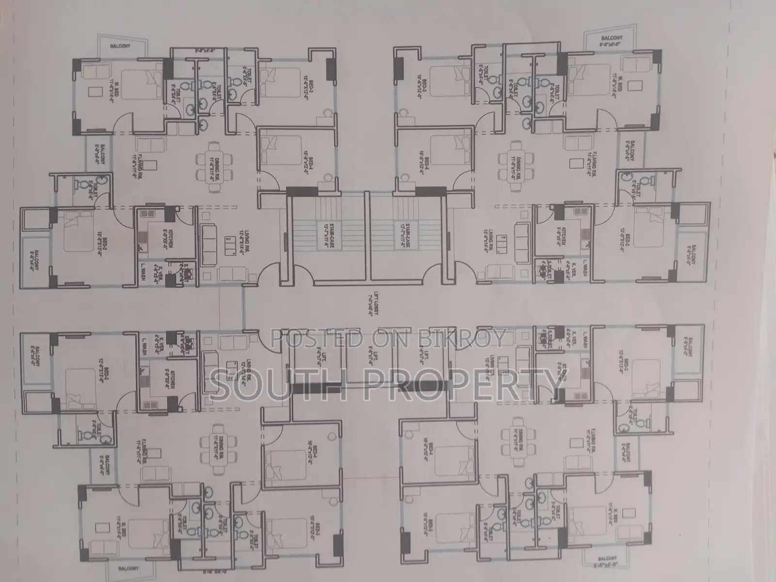 Land Share 2000 sq ft Flat for Sale at a Very Affordable Price.