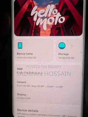 Motorola Edge 50 . (Used)