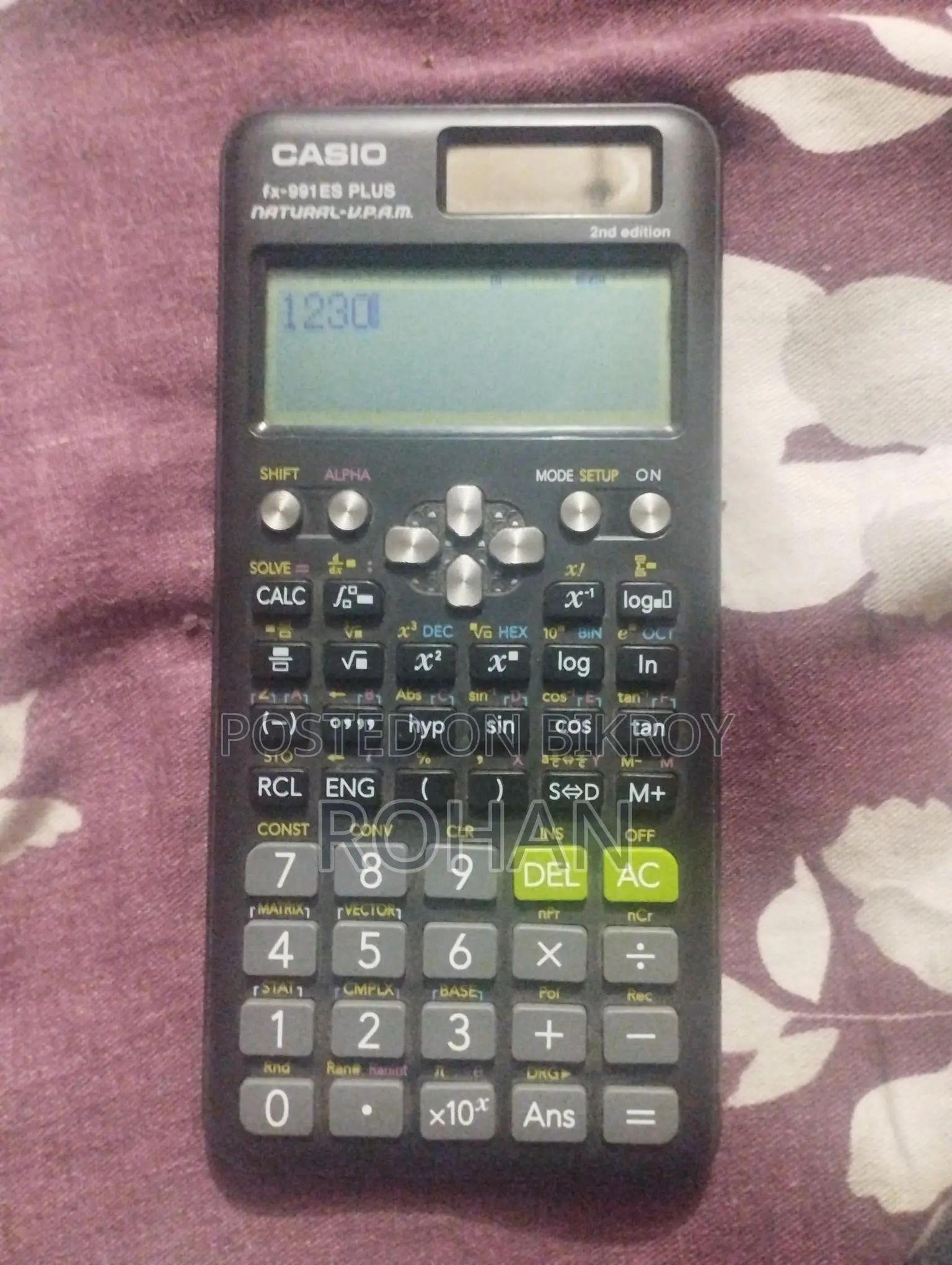 Casio Fx-991ex Plus 2nd Edition