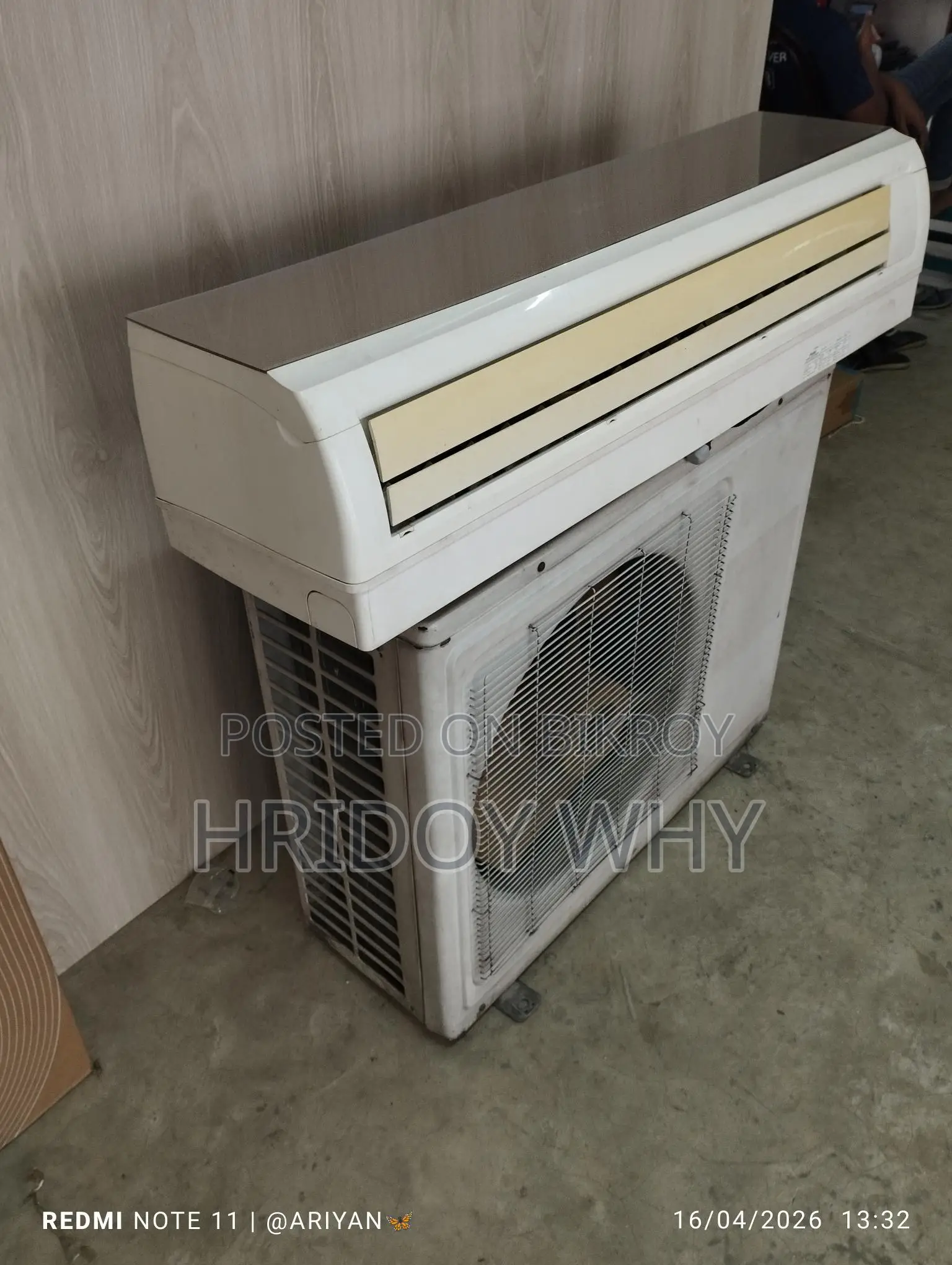 Haier ব্রান্ডের 2.0 টন এর একটি অল্প ব্যবহৃত এসি সেল করা হবে। ইনশাআল্লাহ!