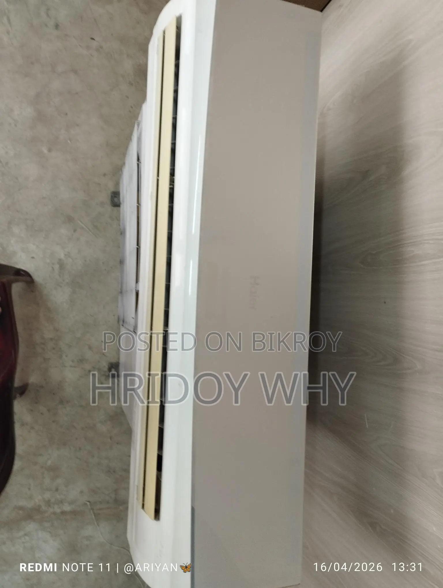 Haier ব্রান্ডের 2.0 টন এর একটি অল্প ব্যবহৃত এসি সেল করা হবে। ইনশাআল্লাহ!
