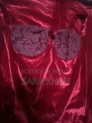 Red Velvet Western Dress