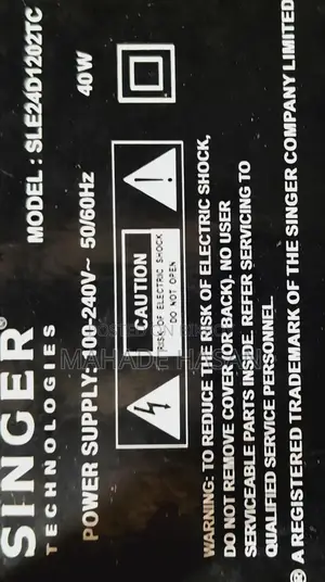 Singer TV for Sell