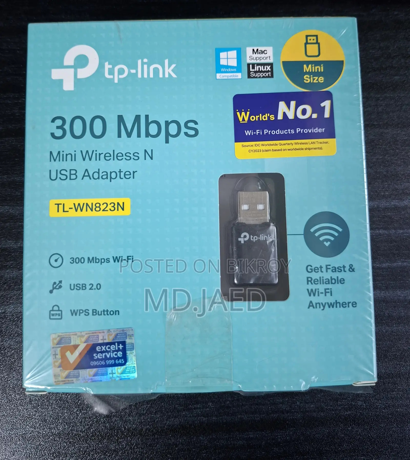 300 Mbps Wi-Fi Mini Wireless Adapter