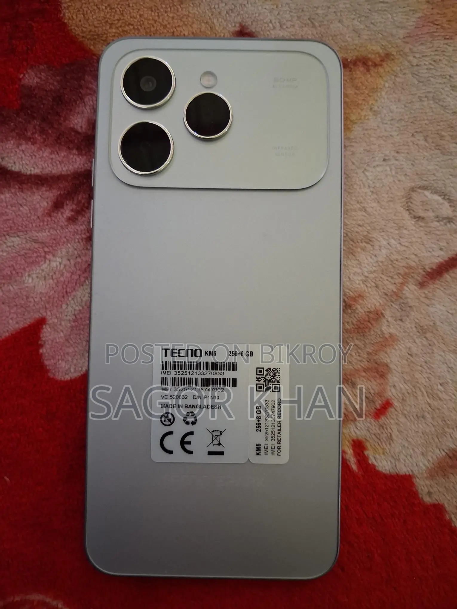 Tecno Spark 40 8/256 (Used)