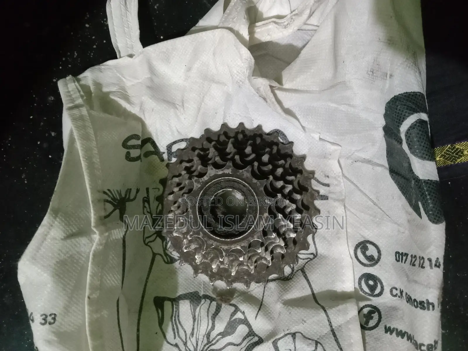 7 Speed Chain Sprocket বিক্রি হবে - ভালো কন্ডিশন