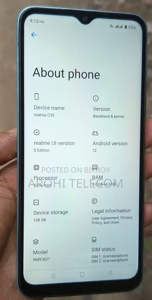 Realme C33 (Used)