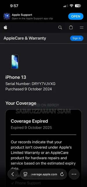Apple iPhone 13 128 GB White