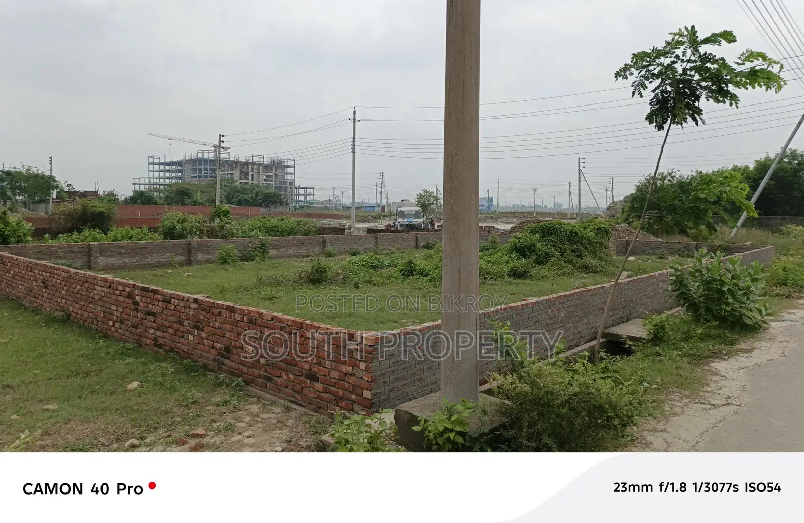 3 Katha Land for Sale, South-Facing