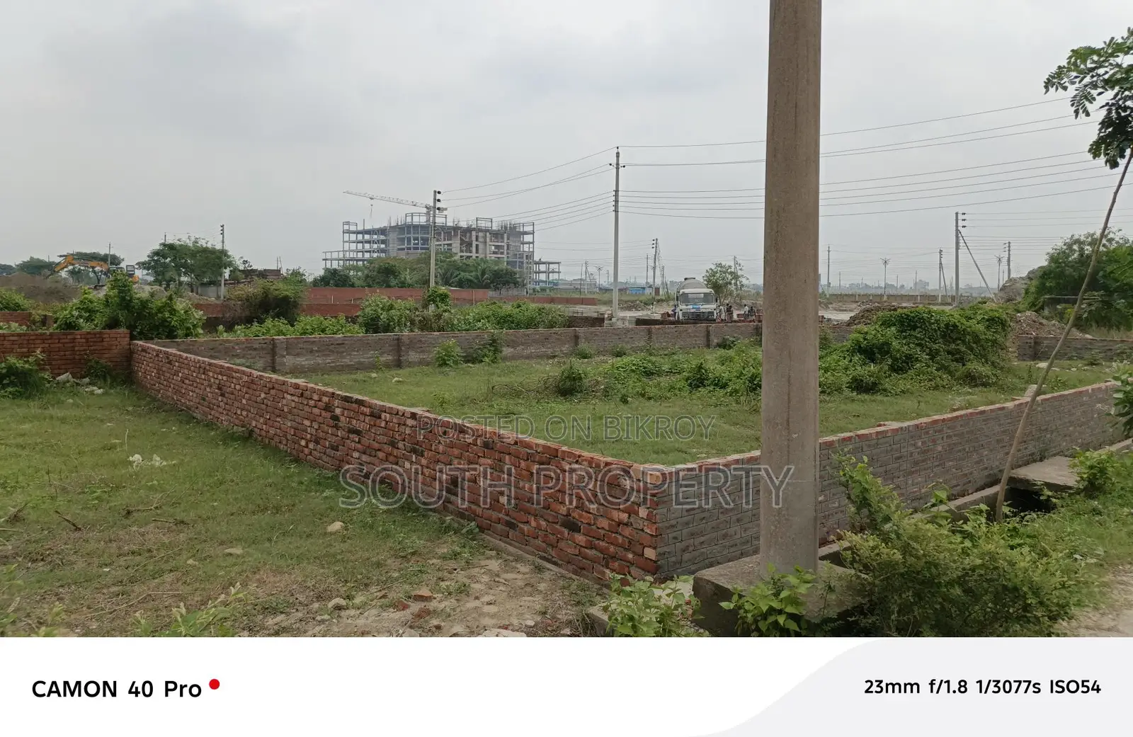 3 Katha Land for Sale, South-Facing