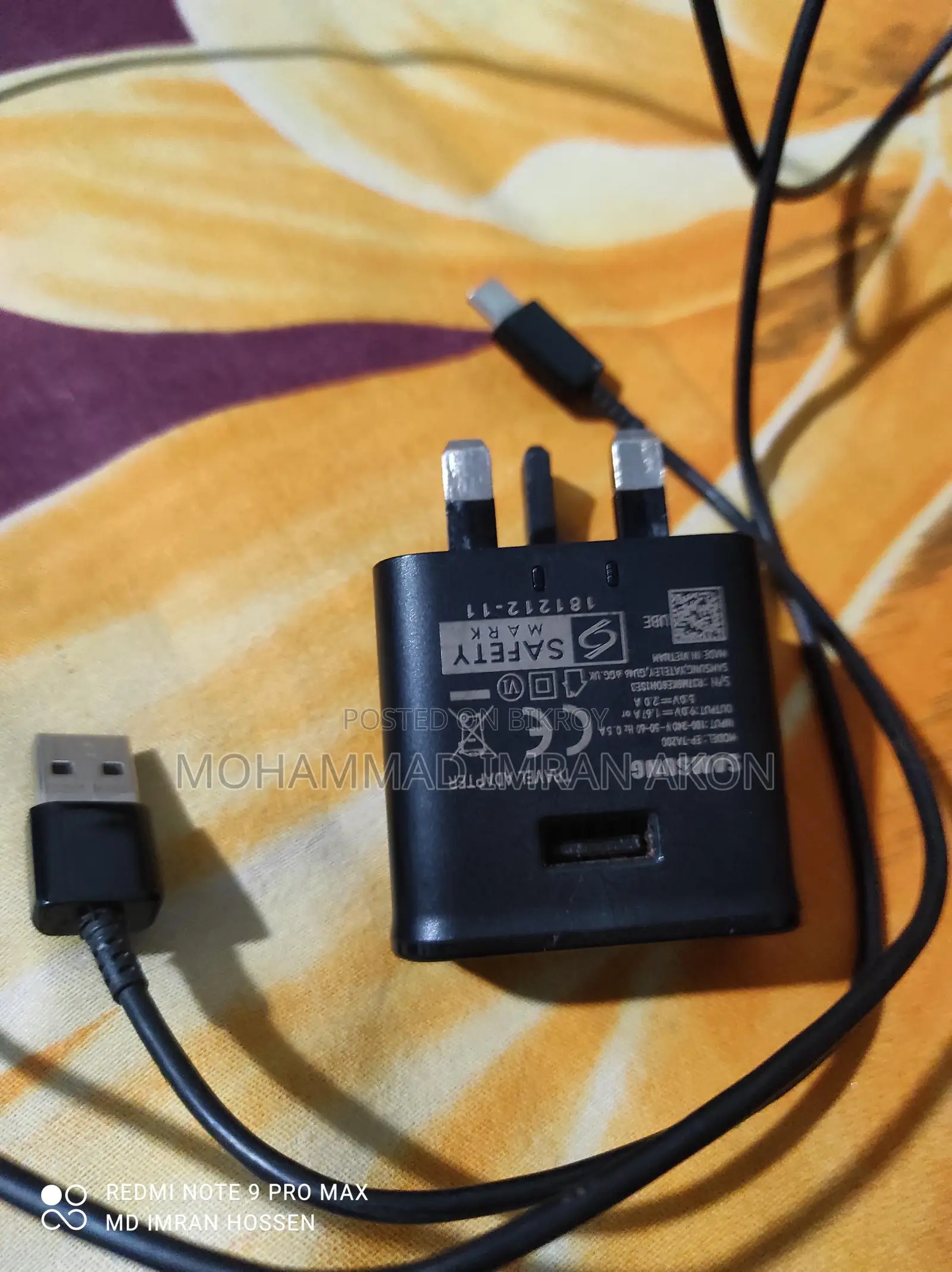 SAMSUNG S22 ORIGINAL VIETNAM CHARGER