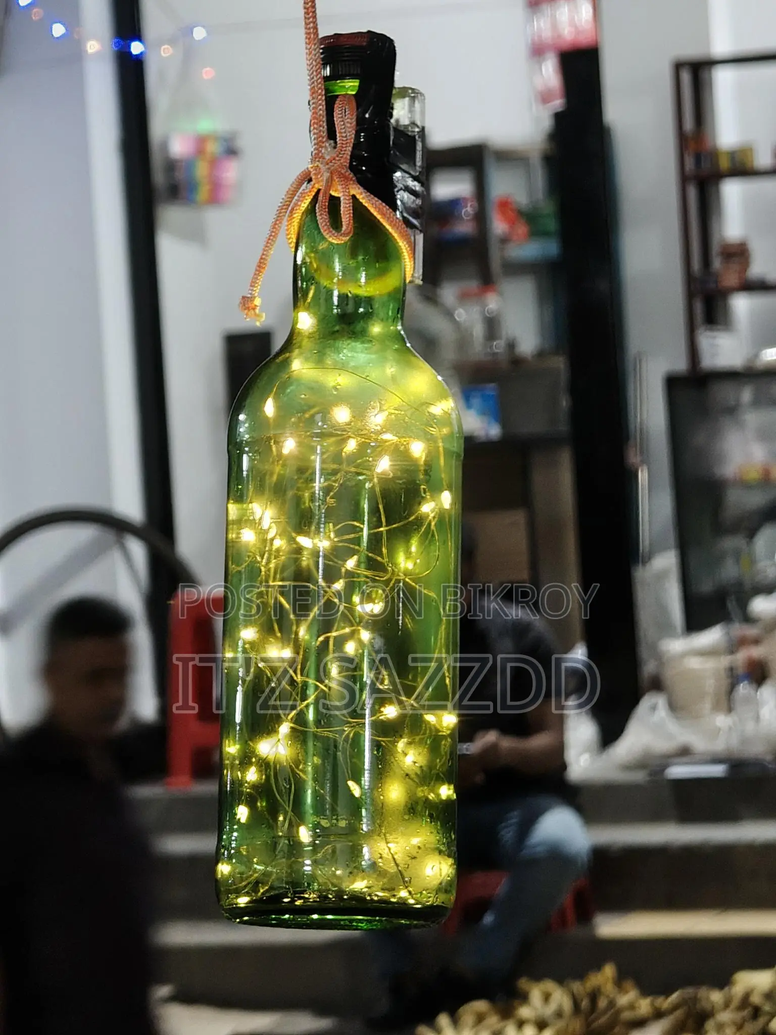 Firefly Lighting Wine Bottle Customizable