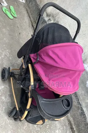 Baby Stroller C3 Best Premium Quality Prams Trolly- Magenta
