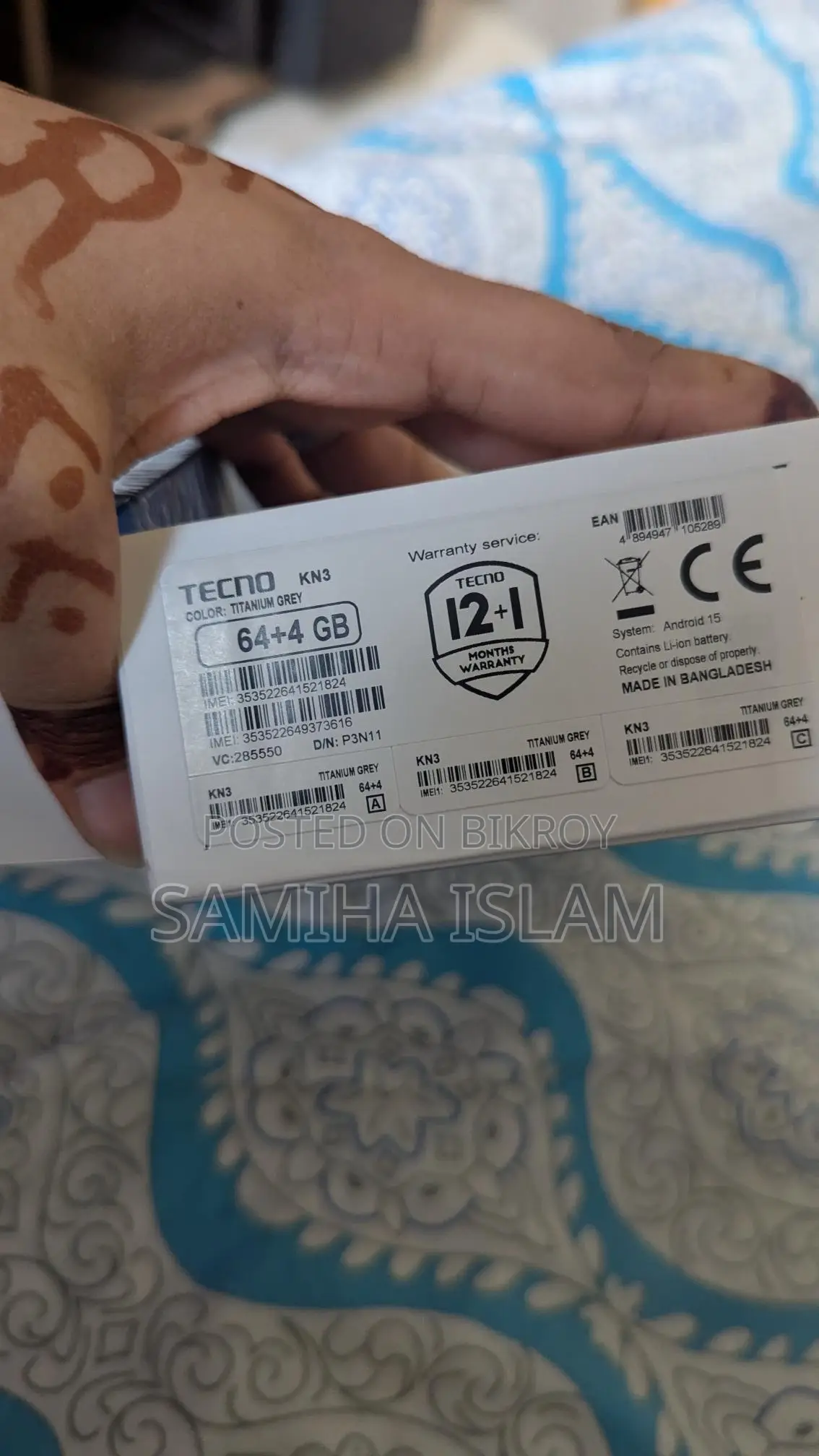 Tecno Spark GO 2 (Used)