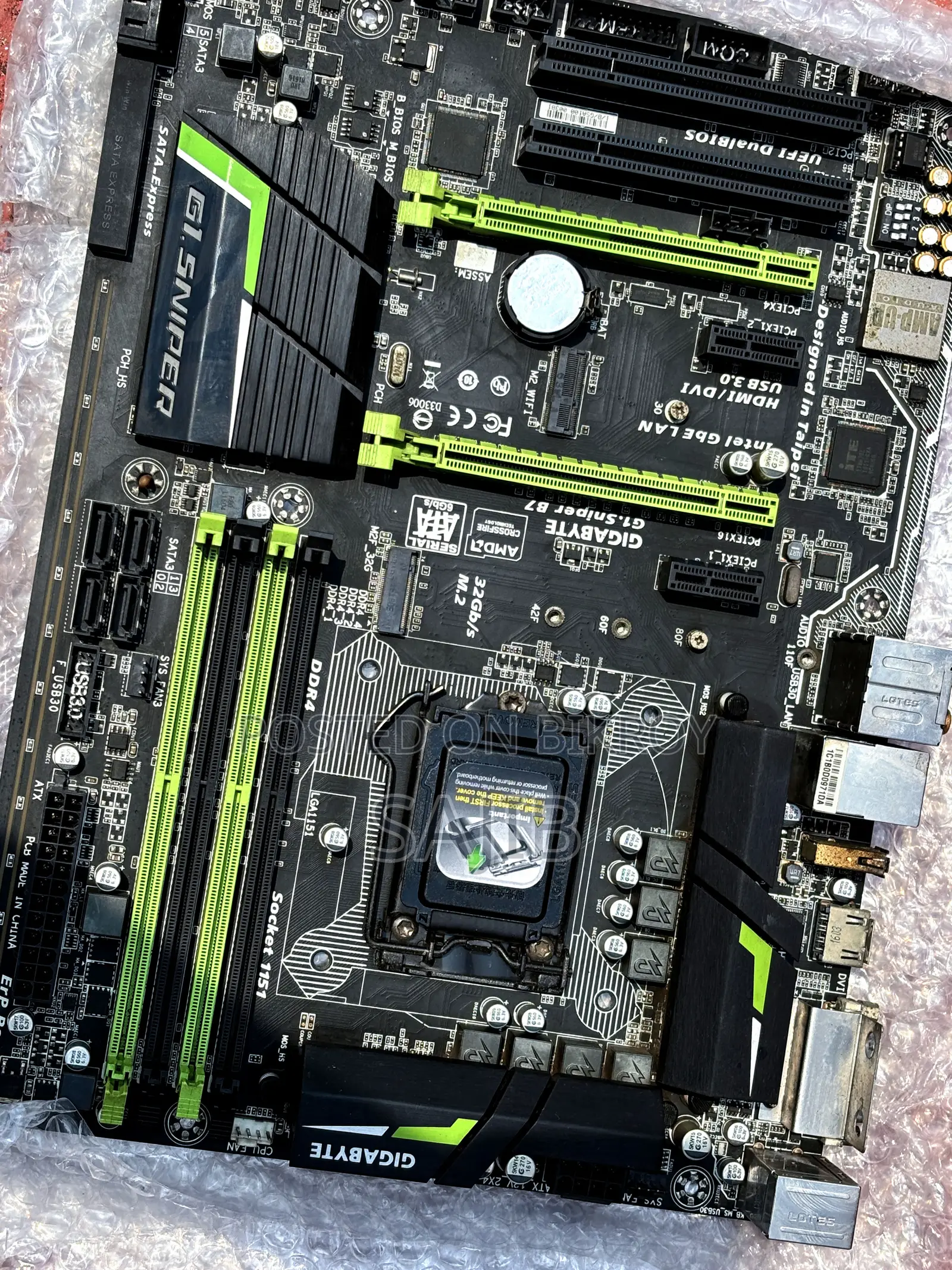 Gigabyte G1.Sniper B7 Gaming Motherboard (Used)