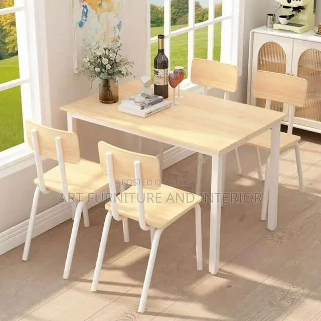 Iron Dining Table & Chair - 47