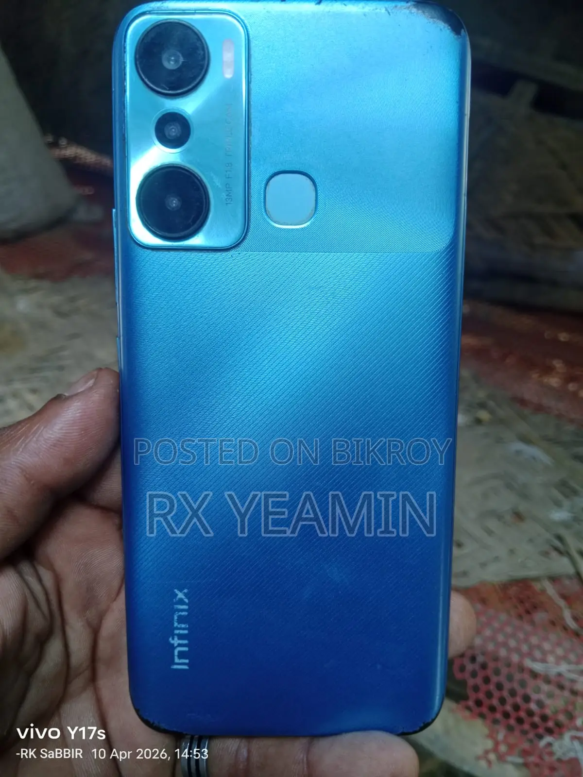 Infinix hot 20i 6/128 (Used)