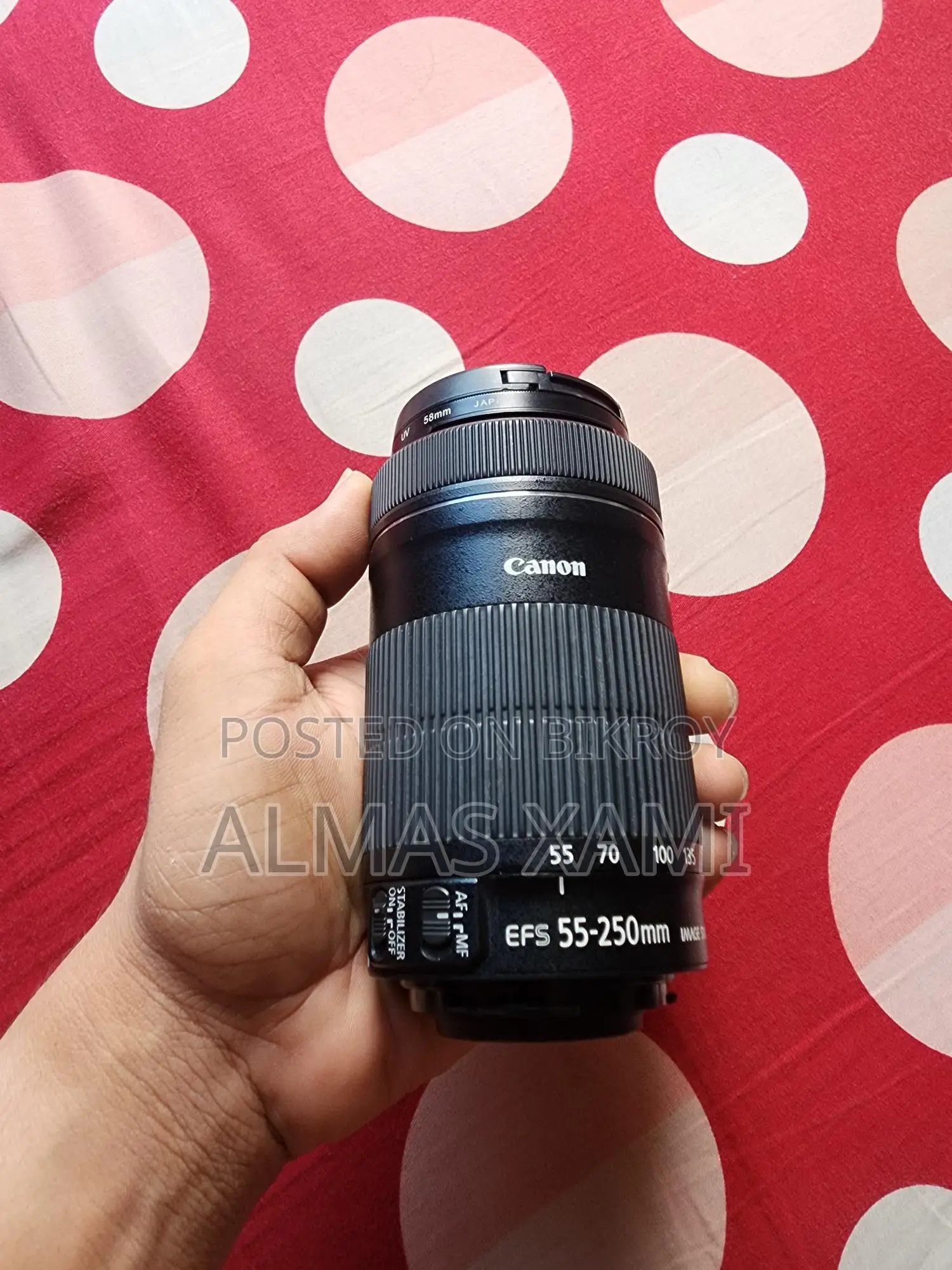 55-250mm Zoom Lens