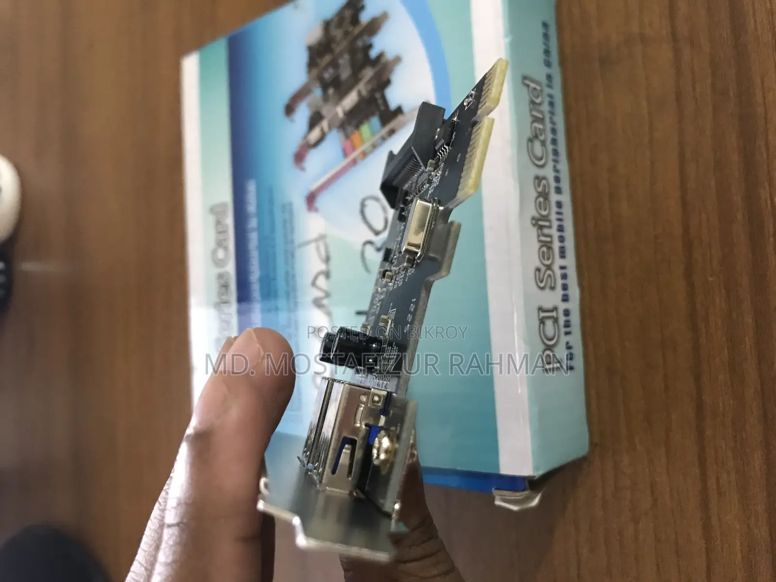 পিসিআই ই ইউএসবি কার্ড