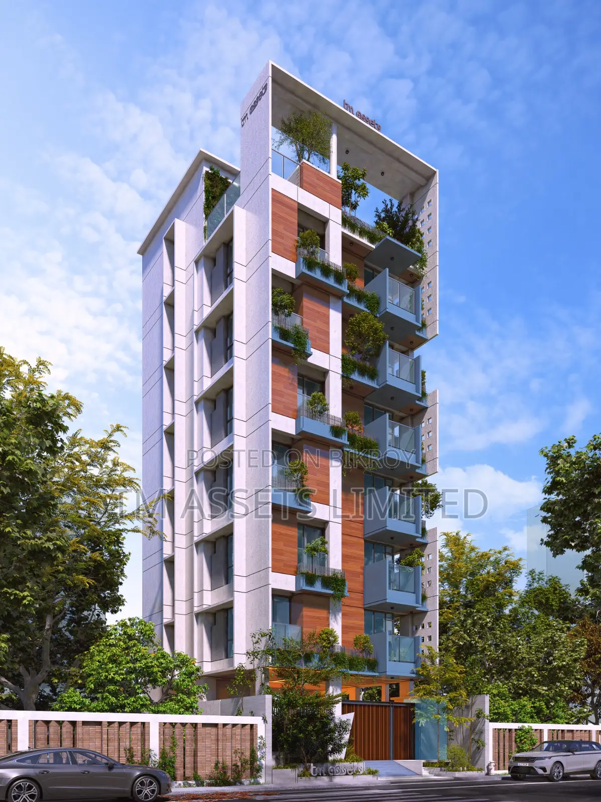 South Facing 1450 sft Flat For Sale In Aftabnagar Dhaka