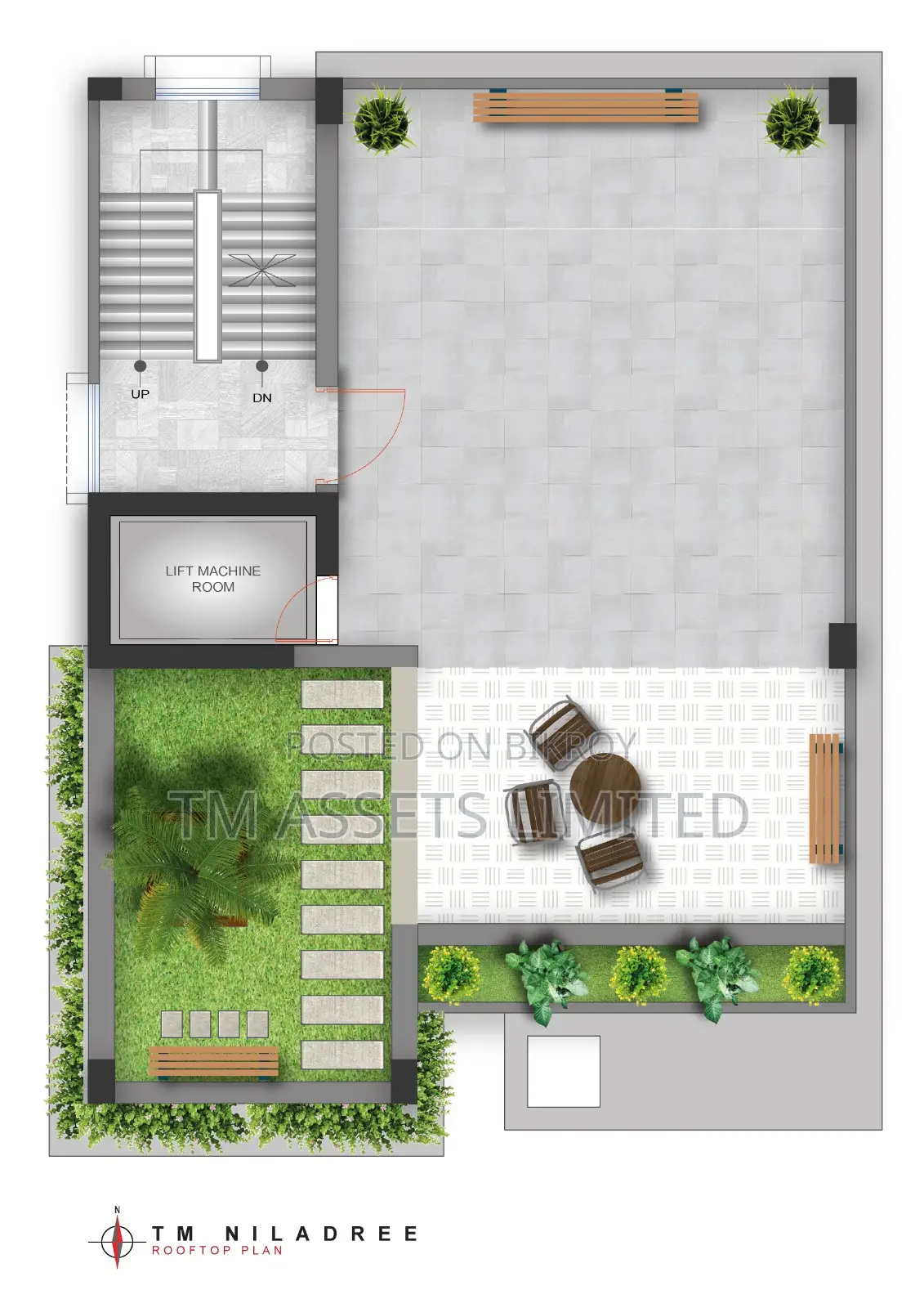 South Facing 1450 sft Flat For Sale In Aftabnagar Dhaka