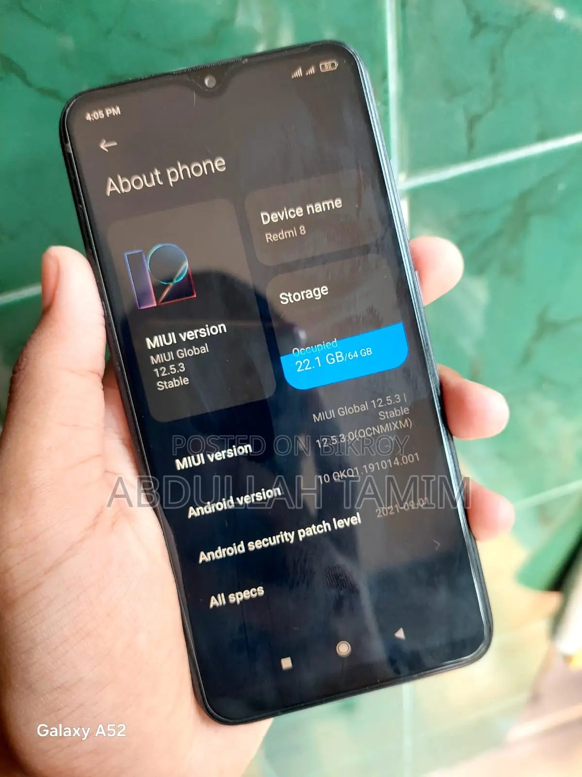 Xiaomi Redmi 8 8/128 (Used)