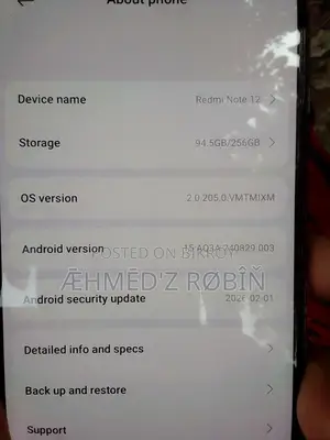 Xiaomi Redmi Note 12 (Used)