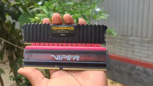 Corsair And Viper RAM. DDR4, 2400 MHz Per Stick 4GB, Total 8GB