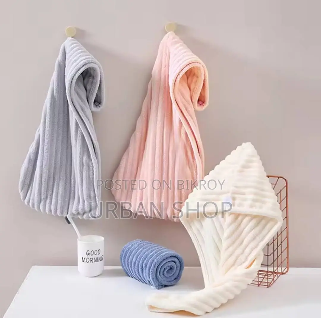 Quick Dry Soft Anti-Frizz Hair Towel Wrap for Women