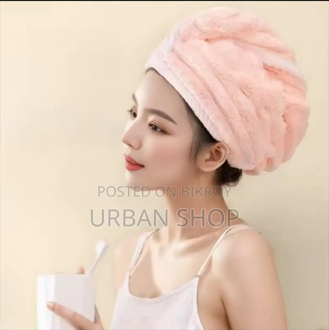 Quick Dry Soft Anti-Frizz Hair Towel Wrap for Women