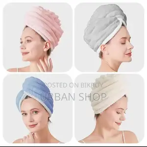 Quick Dry Soft Anti-Frizz Hair Towel Wrap for Women