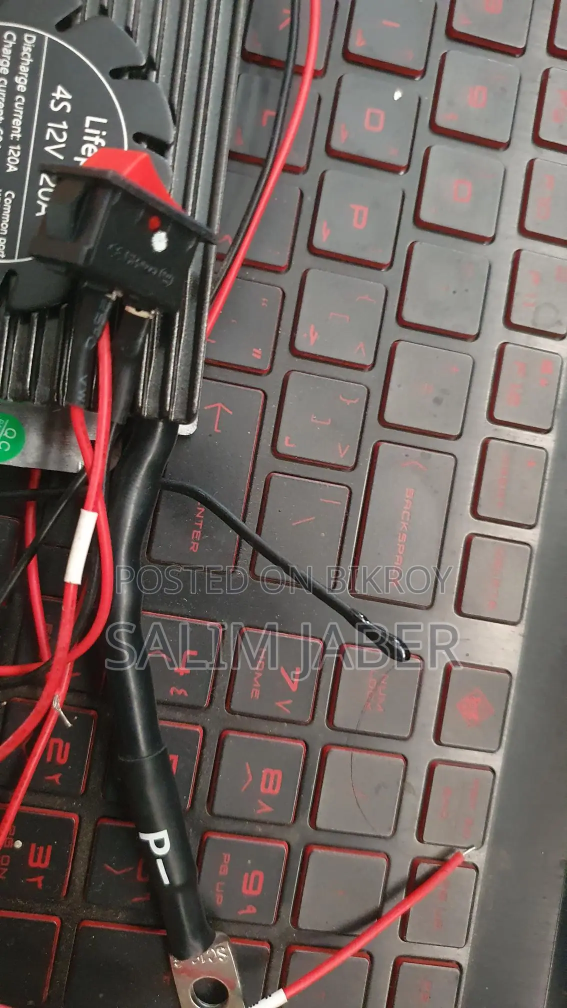 LiFePO4 4s 12v 120a Smart Bms Battery + Bluetooth/wifi Module