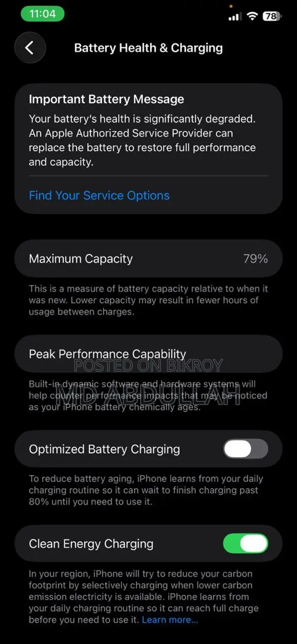 Apple iPhone 11 Pro Max (Used)