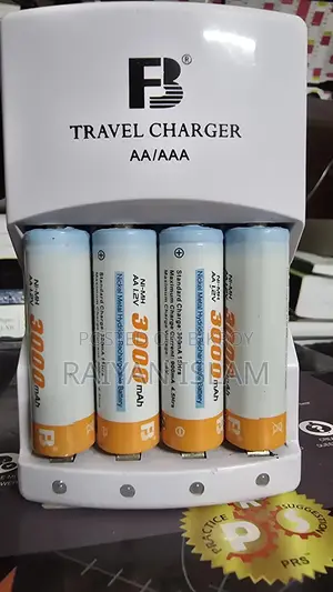 Camera Rechargeable AA/AAA Battery With Charger