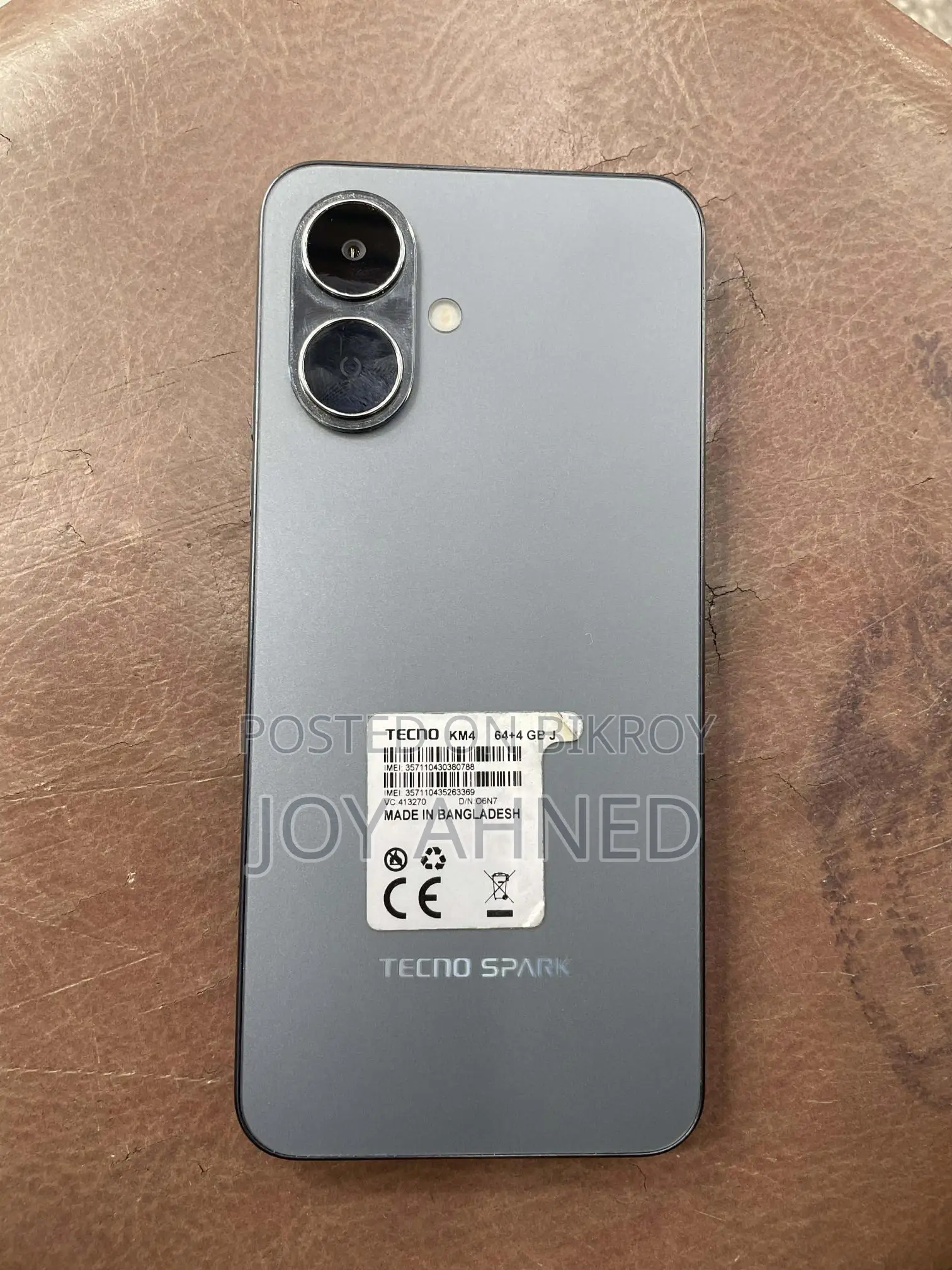 Tecno Spark GO 2 . (Used)