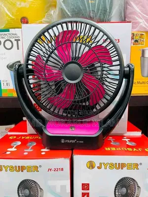 Jy Super 2523 Rechargeable Table Fan