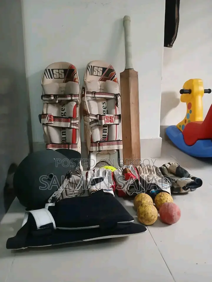 Urgent Sell! Full Cricket Kit Combo (all Included) – Only 4500 Tk 🔥