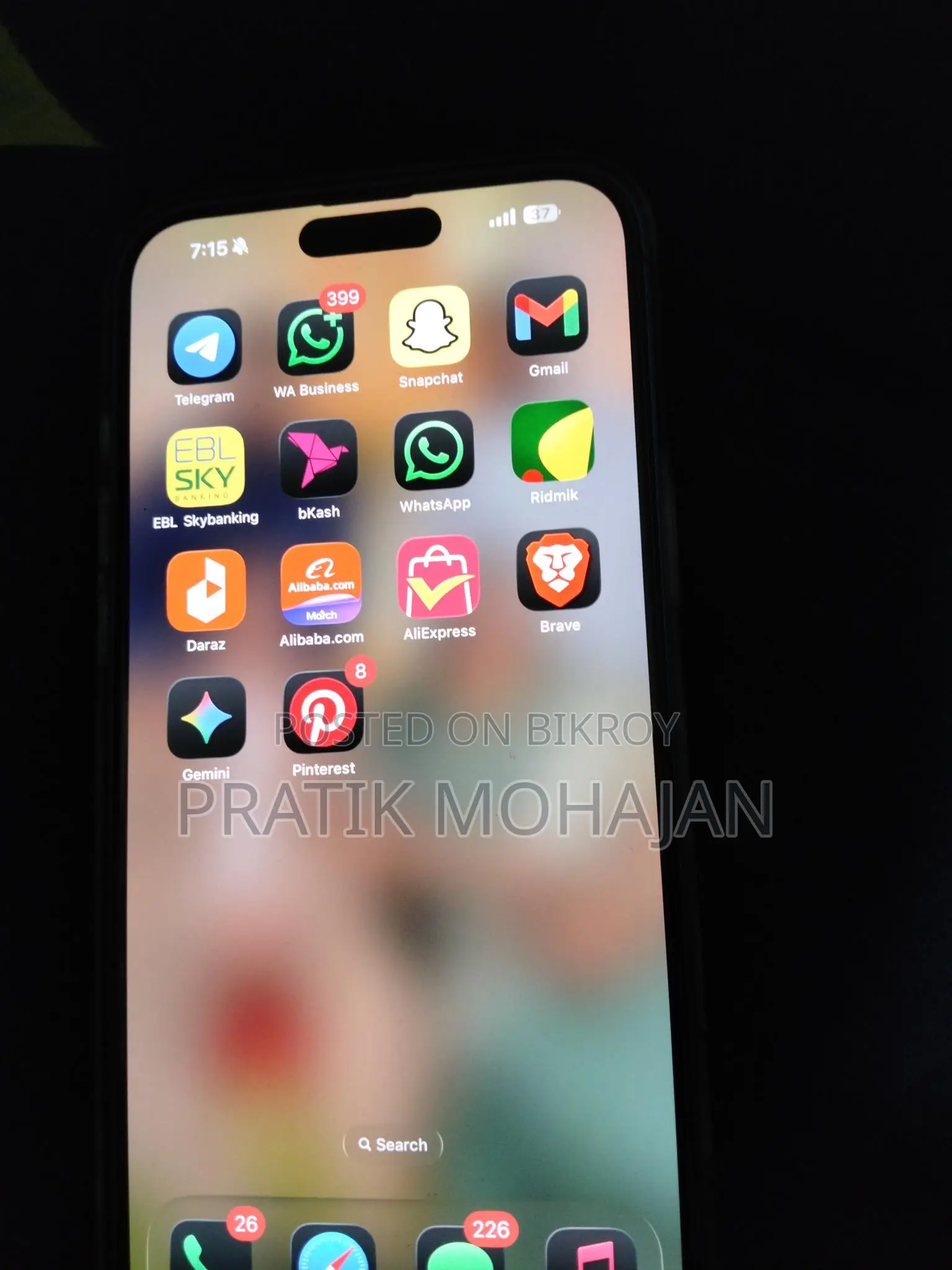 Apple iPhone 16 Plus . (Used)