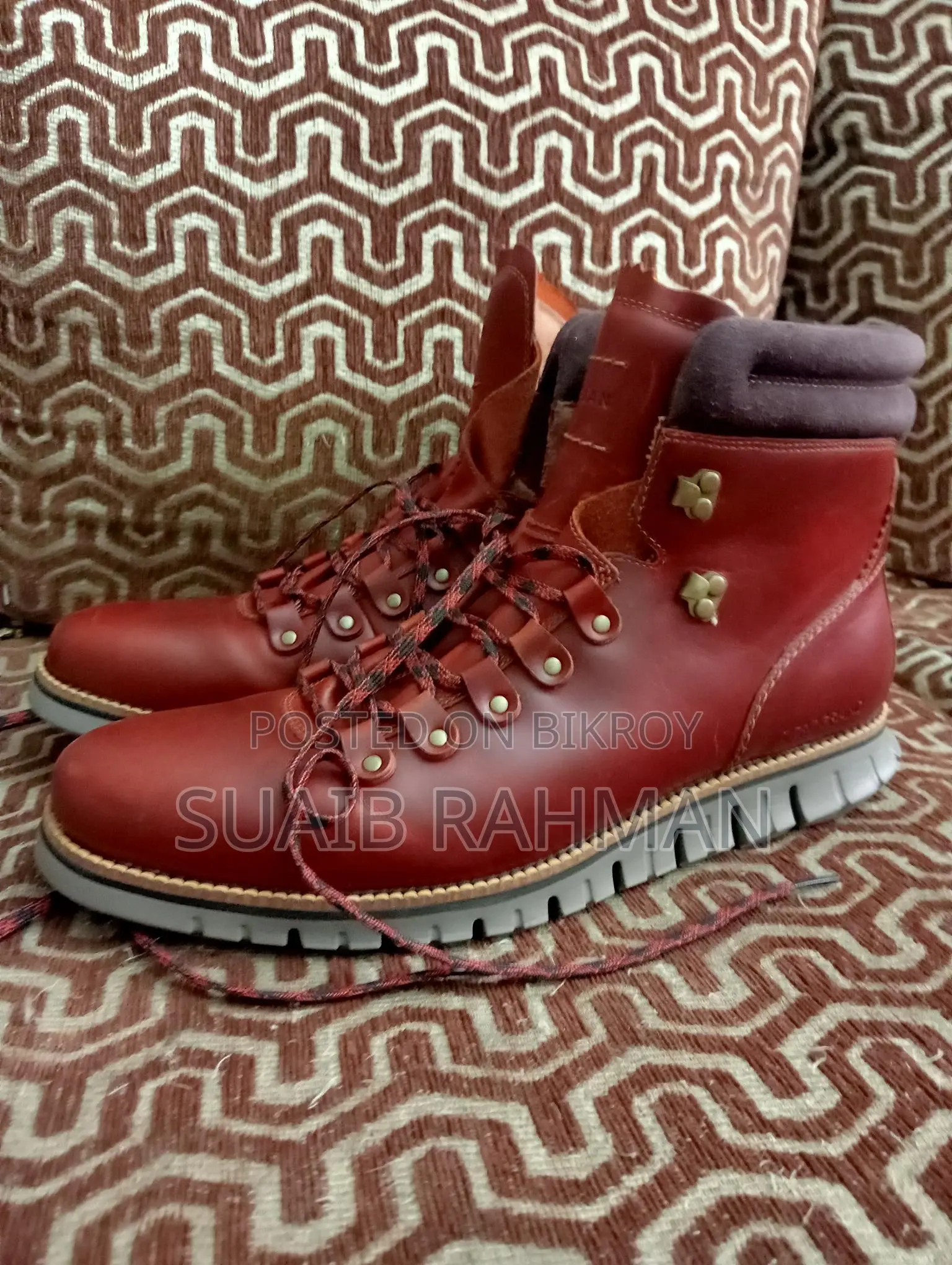 Shoes | Cole Haan Men's Zerogrand Hiker British Tan Leather Dahlia
