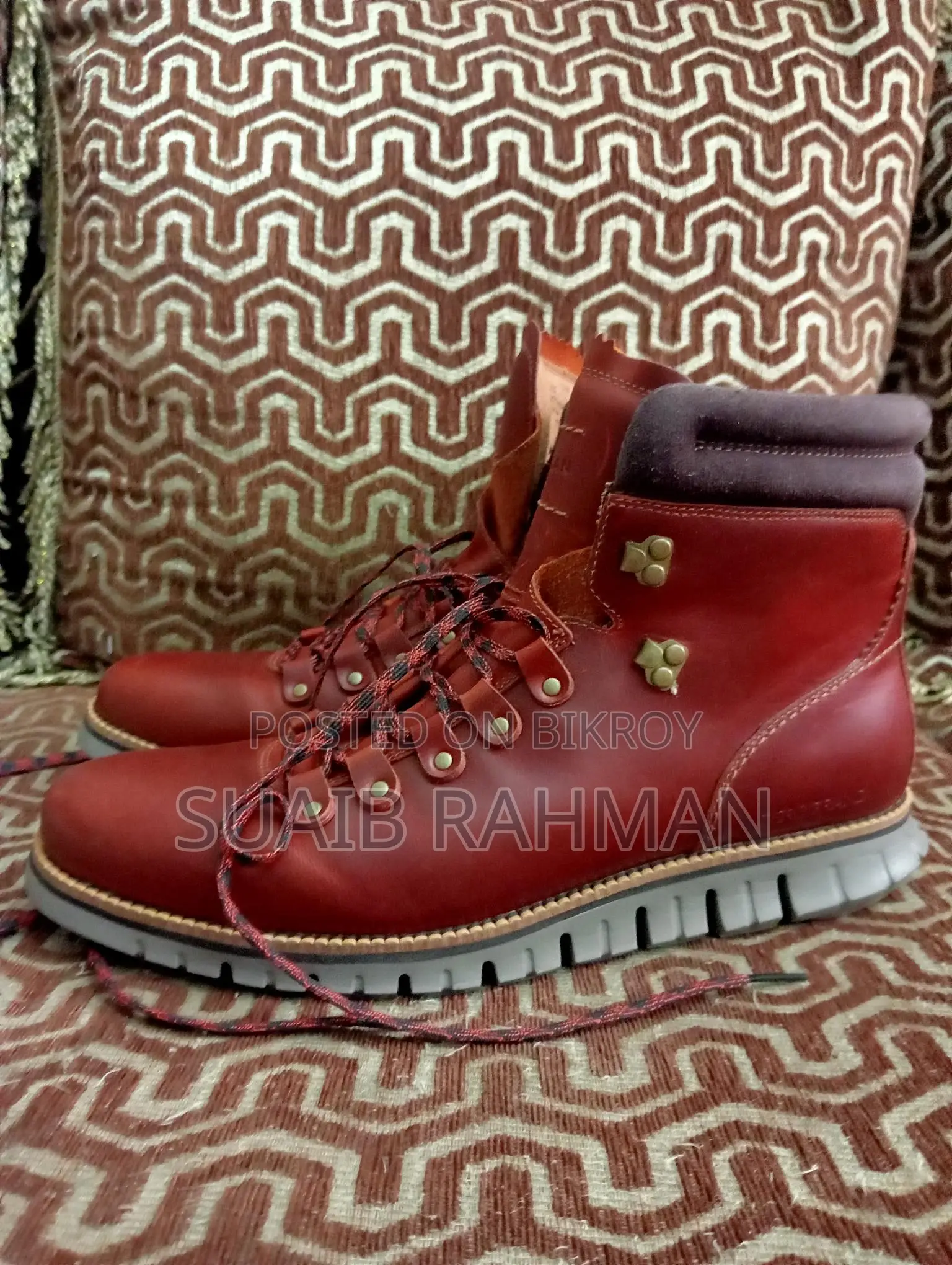 Shoes | Cole Haan Men's Zerogrand Hiker British Tan Leather Dahlia