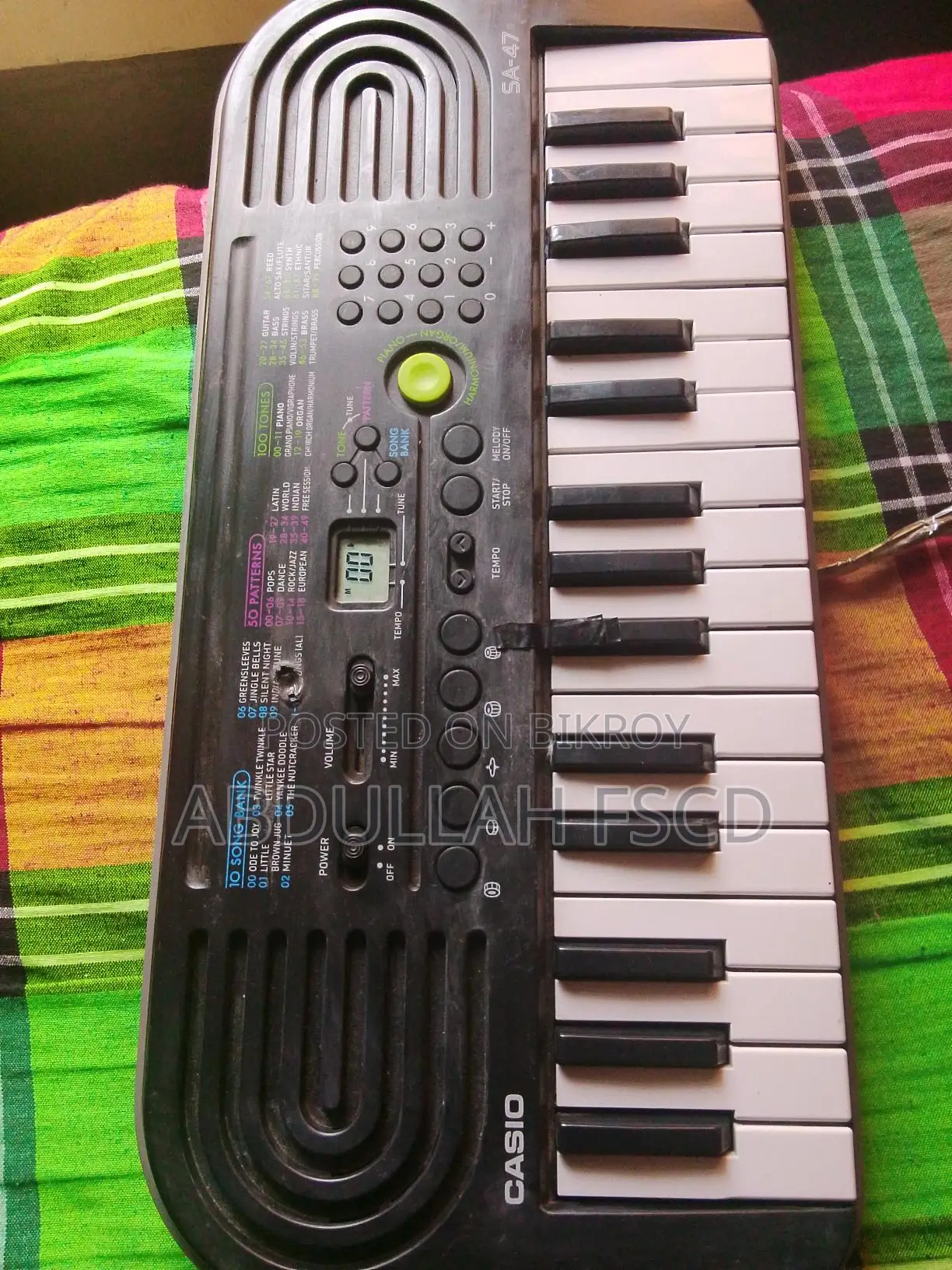 Casio SA-47 Portable Mini Keyboard